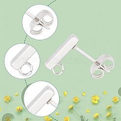 304 Stainless Steel Stud Earring Findings&nbsp;STAS-UN0019-62P