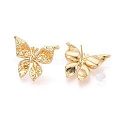 Brass Stud Earrings&nbsp;EJEW-T048-16G