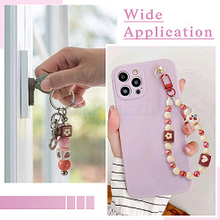 10Pcs 5 Styles Opaque Printed Acrylic Beads&nbsp;MACR-TA0002-96