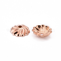 Brass Flower Bead Caps&nbsp;X-KK-O043-02