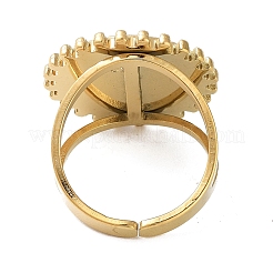 Ion Plating(IP) 304 Stainless Steel Ring&nbsp;RJEW-B059-05G-03