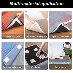 AHADEMAKER 16Pcs 2 Style PU Self Adhesive Non Slip Carpet Stickers&nbsp;FIND-GA0005-65