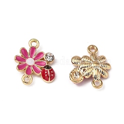 Zinc Alloy Enamel Connector Charms&nbsp;LS-FIND-TAC0009-23KCG-03