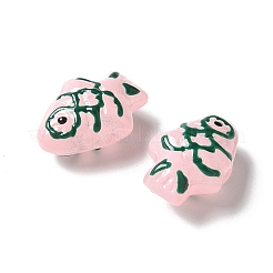 Baking Paint Glass Enamel Beads&nbsp;BLOW-D300-04H