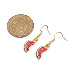 Alloy Enamel Dangle Earrings&nbsp;EJEW-JE06585