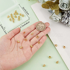 30Pcs Brass Tube Bails&nbsp;KK-BBC0015-05