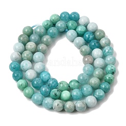 Gradient Natural Amazonite Beads Strands&nbsp;GG-CBA54CC-C01-6mm