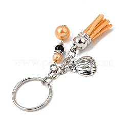 Alloy Glass Pearl Keychains&nbsp;KEYC-JKC01291