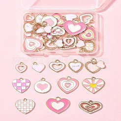 36Pcs 13 Styles Alloy Enamel Charms&nbsp;ENAM-FS0002-17
