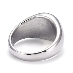 304 Stainless Steel Finger Rings&nbsp;STAS-H101-01P-10