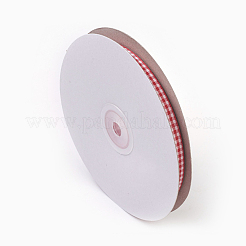 Double Face Gingham Ribbon Satin Ribbon&nbsp;RC10mmC01