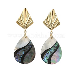 Brass Dangle Earrings&nbsp;EJEW-JE07158