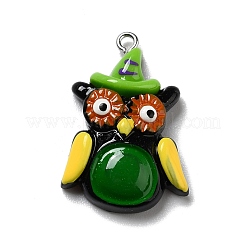 Halloween Opaque Resin Pendants&nbsp;RESI-B011-01