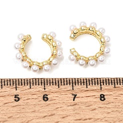 Brass Micro Pave Cubic Zirconia Cuff Earrings&nbsp;CU-CBAE7DF-34G