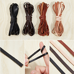 5M Flat Cowhide Leather Cord&nbsp;WL-GF0001-22A-02