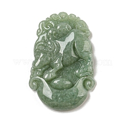 Natural Jadeite Pendant Necklaces&nbsp;G-H306-05-02