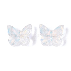 Electroplate Transparent Glass Beads&nbsp;EGLA-N057-03A