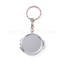 Iron Folding Mirror Keychain&nbsp;DIY-D079-01A