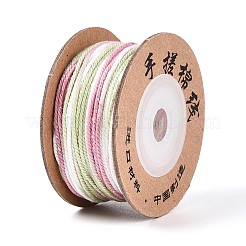 30M Segment Dyed Macrame Cotton Cord&nbsp;OCOR-T018-01R