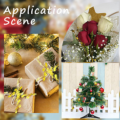 4Pcs PVC Sparkly Star Metallic Garland with Iron Wire&nbsp;DIY-SP0002-74B