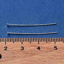 925 Sterling Silver Flat Head Pins&nbsp;STER-M117-03D-S