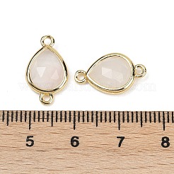 Natural Quartz Crystal Faceted Connector Charms&nbsp;G-L514-048P-03