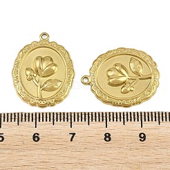 304 Stainless Steel Pendants&nbsp;STAS-L317-06G