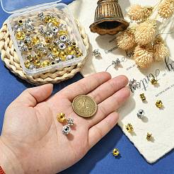 60Pcs 6 Styles Alloy Bead Caps&nbsp;FIND-CJ0001-36