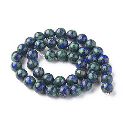 Assembled Synthetic Lapis lazuli and Malachite Beads Strands&nbsp;G-L528-03B