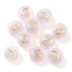 10Pcs Transparency Glass Beads&nbsp;GLAA-Q001-02A