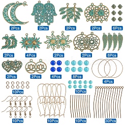 DIY Vintage Drop Earring Making Kit&nbsp;DIY-SC0018-40