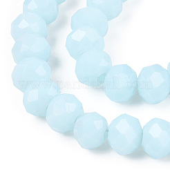 Opaque Solid Color Glass Beads Strands&nbsp;EGLA-A034-P3mm-D06