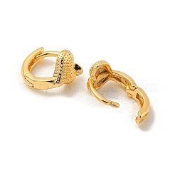 Light Gold Brass Hoop Earrings for Women&nbsp;EJEW-E295-32KCG