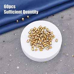 180Pcs 3 Style Brass Beads&nbsp;FIND-HY0001-73