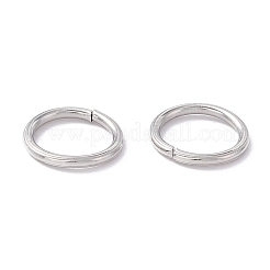 Non-Tarnish 304 Stainless Steel Open Jump Rings&nbsp;X-STAS-C040-01C-P