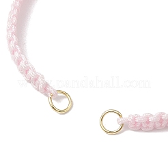 5Pcs 5 Colors Candy Color Braided Nylon Cord Slider Bracelet Making&nbsp;AJEW-JB01237