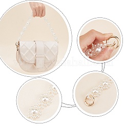 ABS Imitation Pearl Bag Chain&nbsp;FIND-WH0094-69