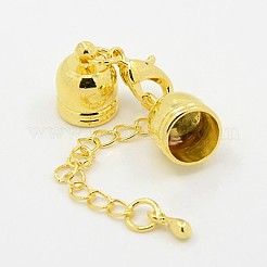 Brass Chain Extender&nbsp;X-KK-K001-7mm-G