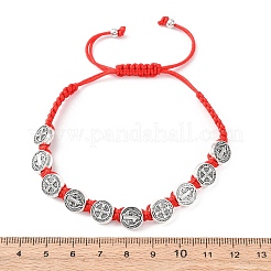 Nylon Rope Braided Bracelet for Women&nbsp;BJEW-Z156-03AS-01