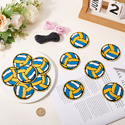 Polyester Iron on/Sew On Patches&nbsp;PATC-WH20005-16A