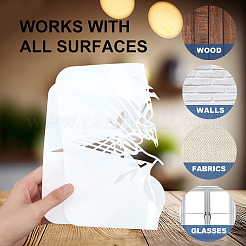 PET Hollow Out Drawing Painting Stencils&nbsp;DIY-WH0403-206