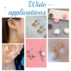 304 Stainless Steel Stud Earring Findings&nbsp;STAS-UN0015-38