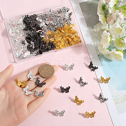 120Pcs 4 Colors Alloy Beads&nbsp;FIND-SC0011-91