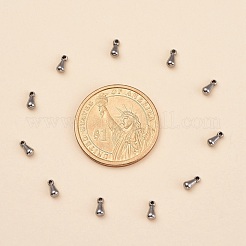 Tarnish Resistant 304 Stainless Steel Chain Findings teardrop&nbsp;STAS-Q177-01