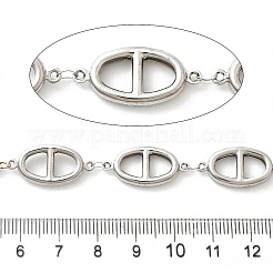 304 Stainless Steel Link Chains&nbsp;CHS-C016-01P