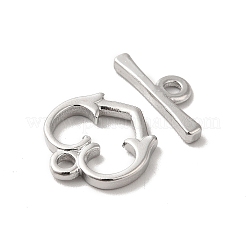 Non-Tarnish 304 Stainless Steel Toggle Clasps&nbsp;STAS-H212-26P