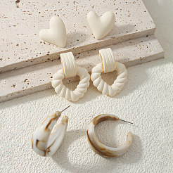 CCB Plastic Earring Sets&nbsp;FS-WG77C7F-01
