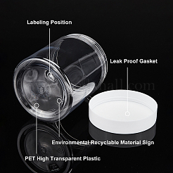 Transparent PET Plastic Bead Containers&nbsp;CON-PH0002-19A