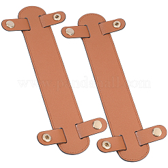Imitation Leather Bag Strap Covers&nbsp;DIY-CL0001-73C