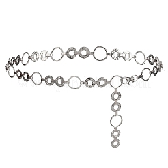 Alloy Ring Link Chain Waist Belly Chains for Women&nbsp;FS-WGC2DCA-02